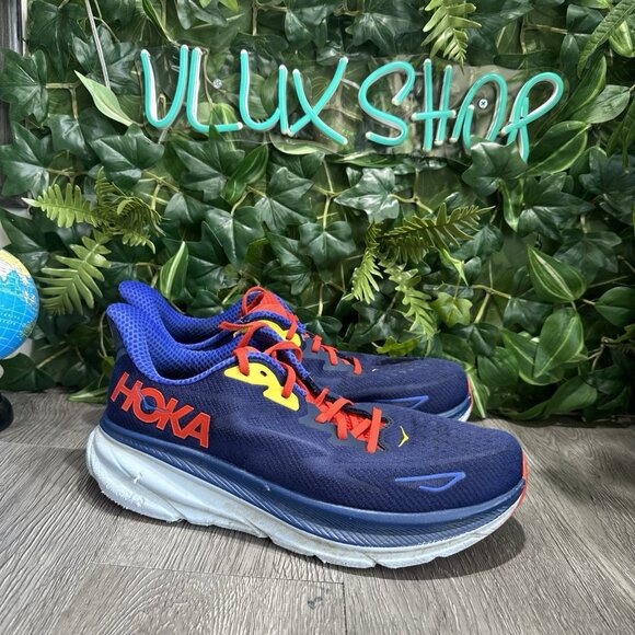 Hoka One One Clifton 9 1127895 BBDGB Blue Running Shoes Sneakers Mens Sz 11.5 D main image 4